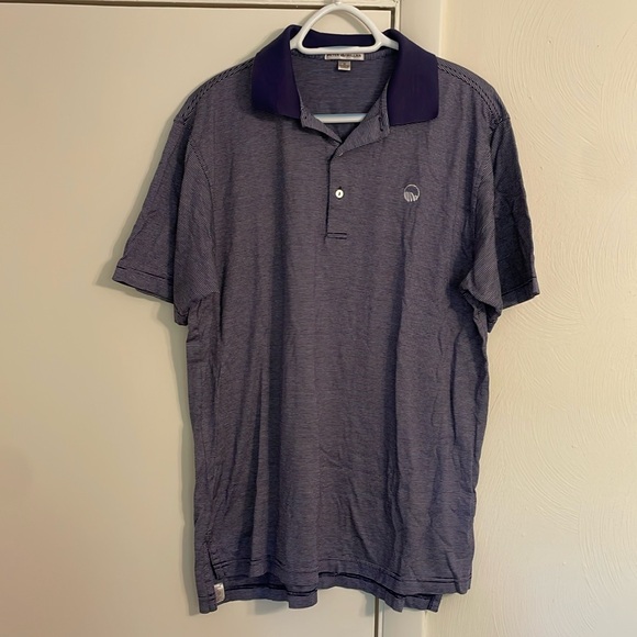 Peter Millar 100% cotton short sleeve golf polo men’s Medium - Picture 1 of 5